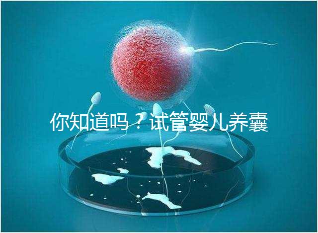 你知道嗎？試管嬰兒養囊的過程比“高考”更殘酷
