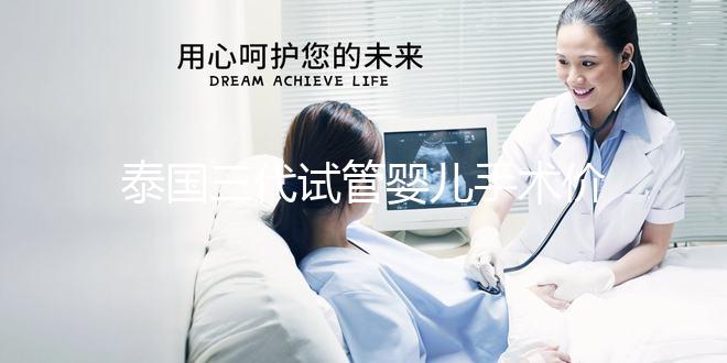 泰國三代試管嬰兒手術價格一覽，2025年成本分析