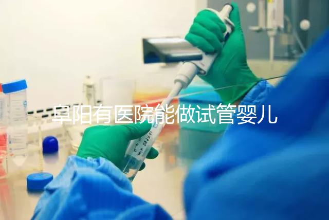 阜陽有醫院能做試管嬰兒嗎，做一次大概要花多少錢？