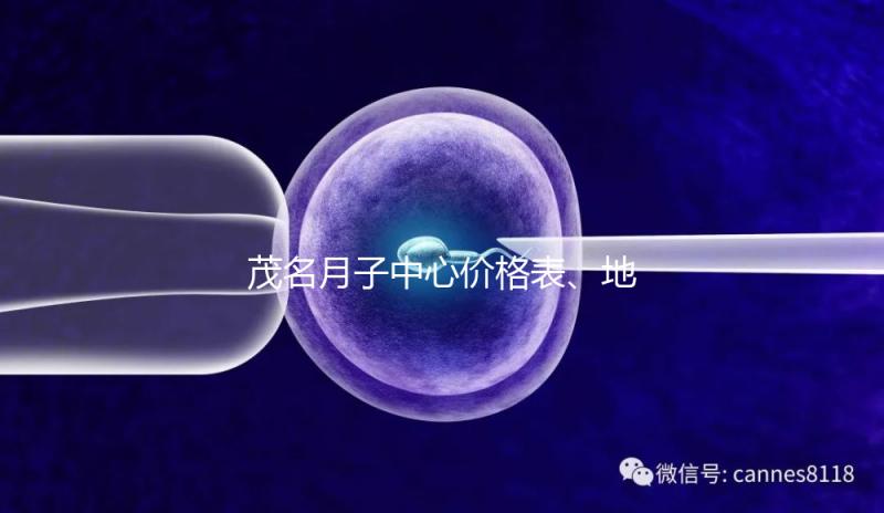茂名月子中心價格表、地址匯總，2024想去的快收藏