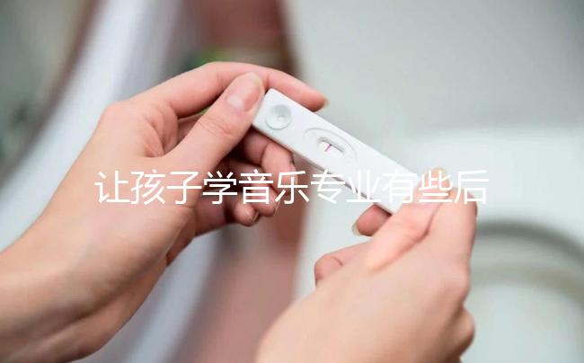 讓孩子學(xué)音樂專業(yè)有些后悔了，沒“錢途”并非主要原因